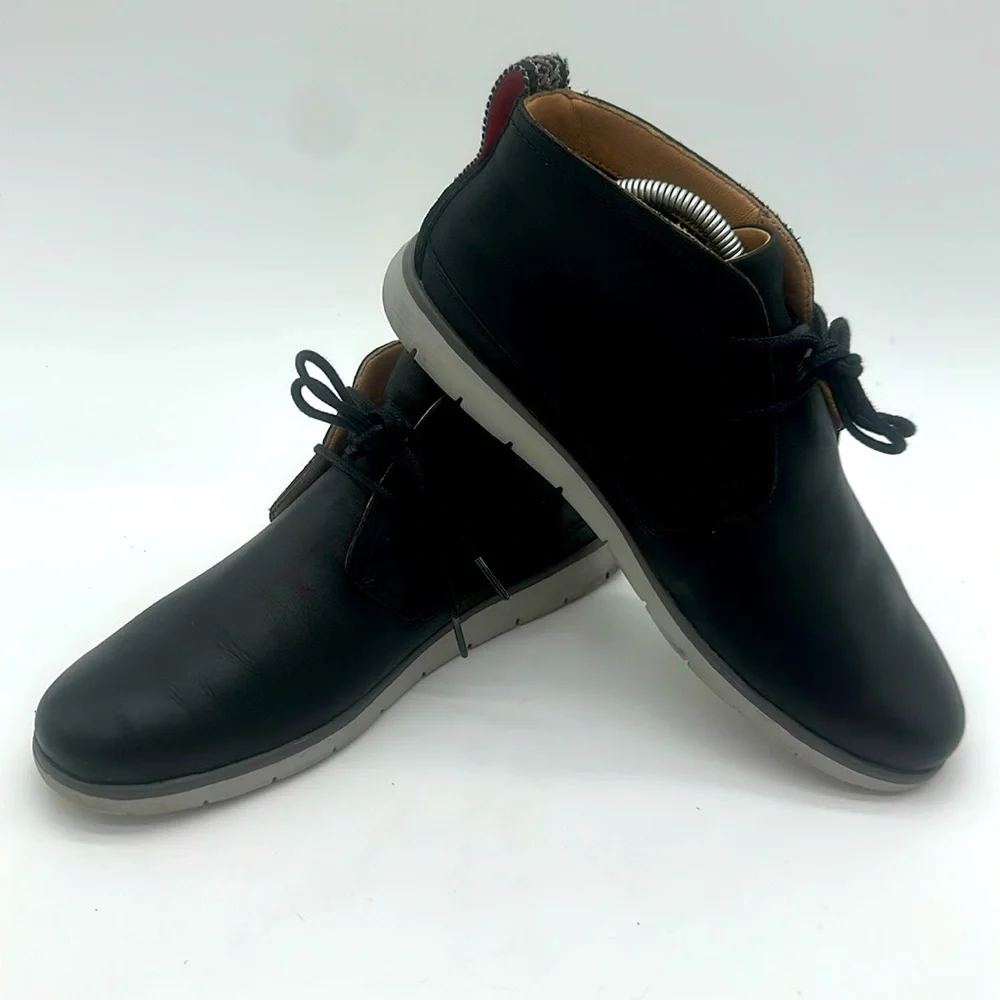 UGG Freamon Waterproof Chukka Ankle Leather Boots Black 1017277 Mens Size 9.5
